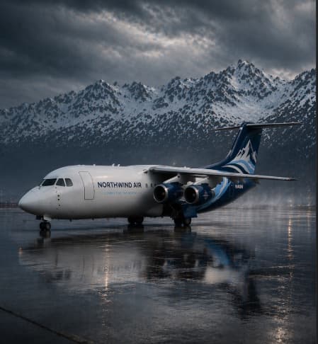 BAe 146-200QT in Northwind Air colors