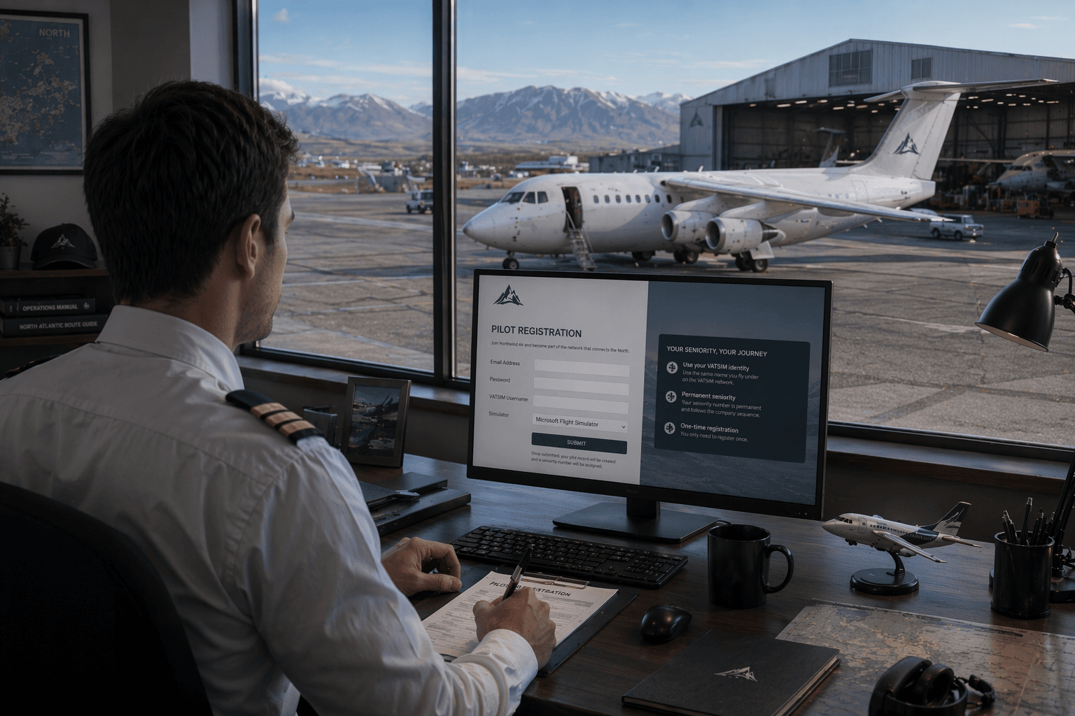 Northwind Air pilot onboarding reference image