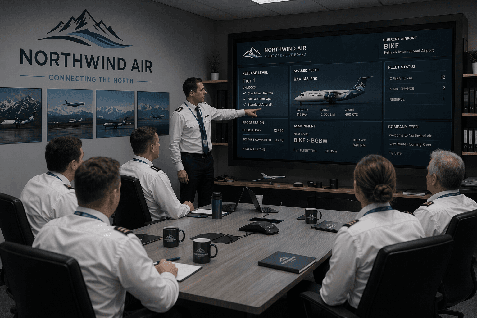 Northwind Air login reference image